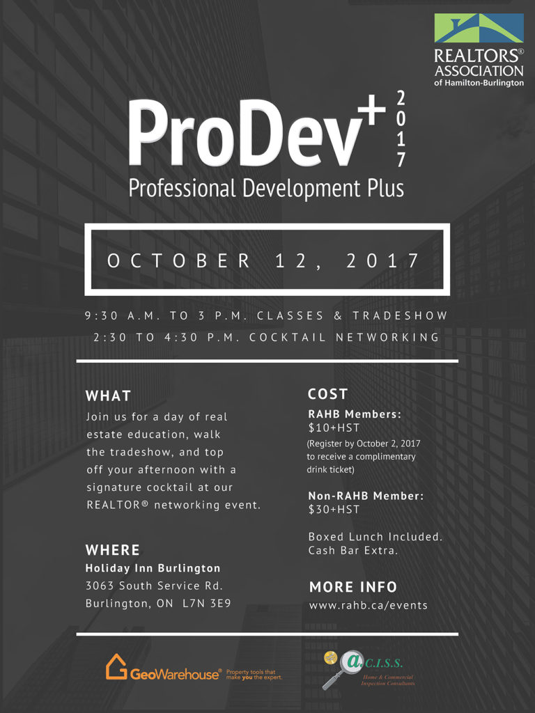 ProDev+ Save the date