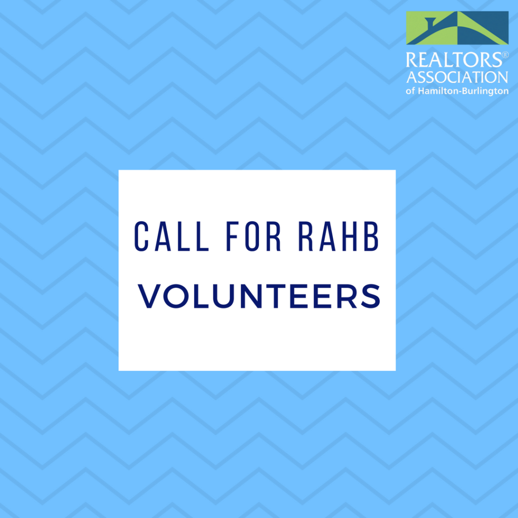 Call for RAHB volunteers